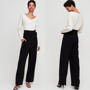 Aritzia Babaton Jermaine Wide Leg High 